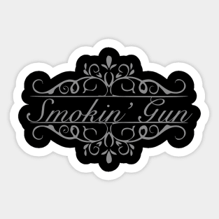 Nice Smokin' Gun Sticker